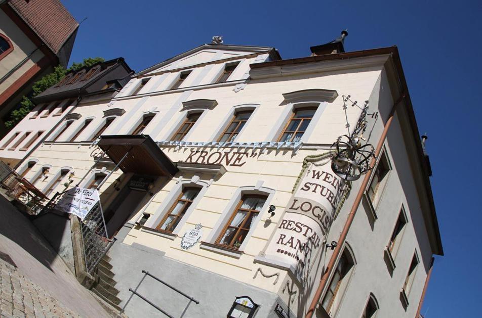 Hotel Zur Krone Бад-Брюккенау Экстерьер фото